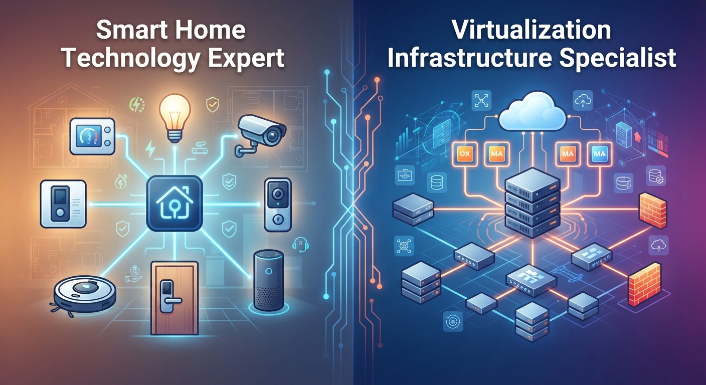 Smart Home Technology ExpertVirtualization Infrastructure Specialist